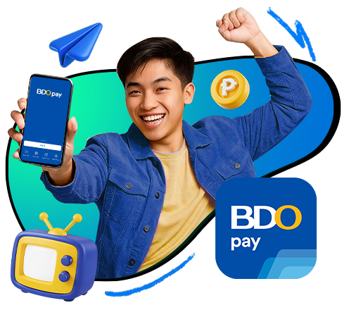 Use BDO Pay with your credit card or bank account | Download the app on iOS, Android