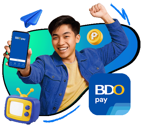 Use BDO Pay with your credit card or bank account | Download the app on iOS, Android