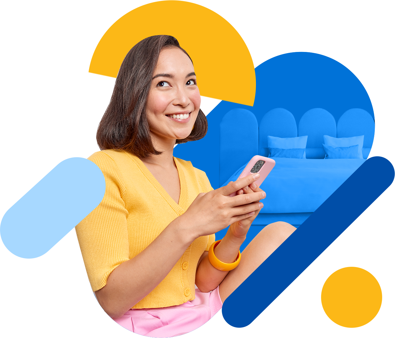 Person with phone