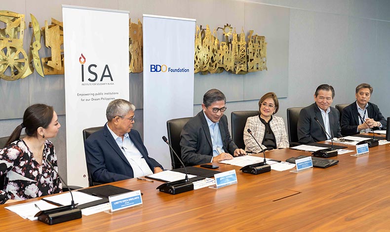 BDO Foundation and Institute for Solidarity in Asia forge partnership