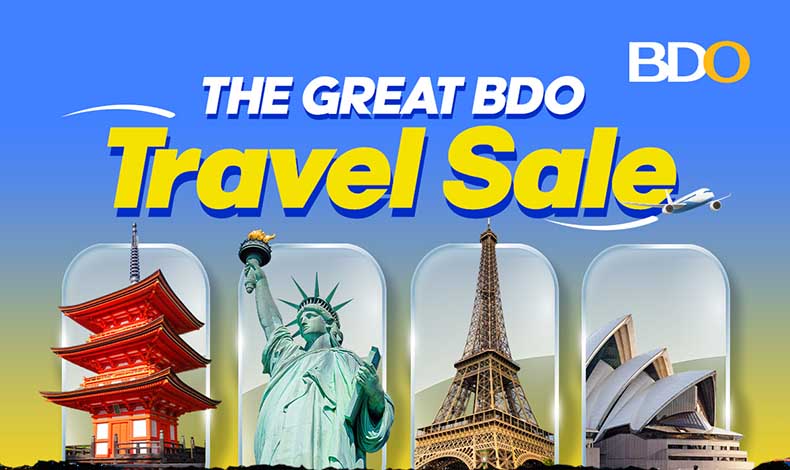 Deals that take you places: Get onboard, The Great BDO Travel Sale is back!