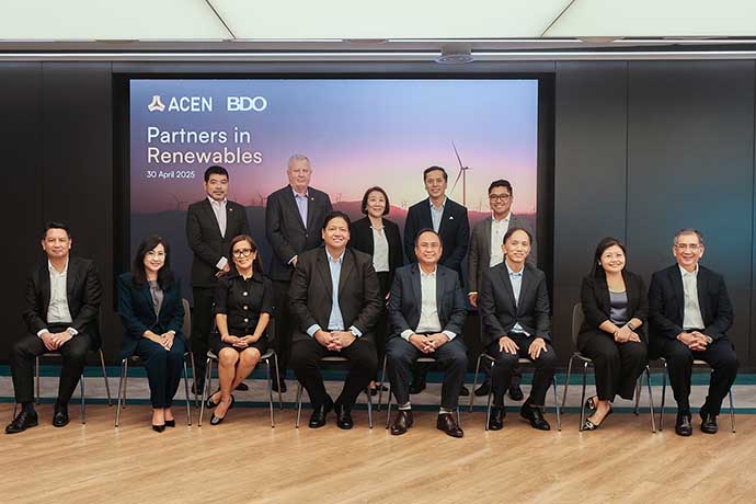BDO backs ACEN in clean energy milestone
