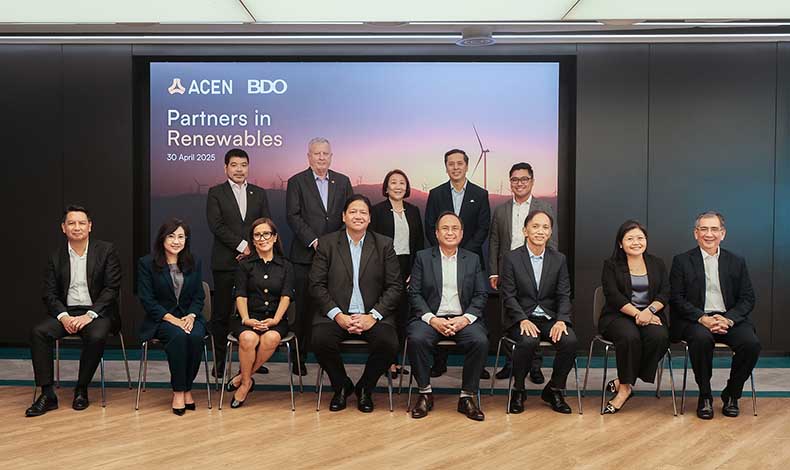 BDO backs ACEN in clean energy milestone