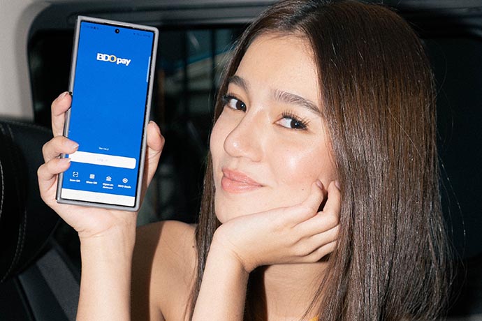 Now Belle Mariano can leave her wallet at home, thanks to BDO Pay