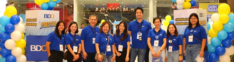 Discover all your banking solutions in BDO Fiesta