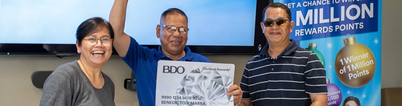 A Kabayan’s million dream comes true: Loyal client wins 1 Million Rewards Points