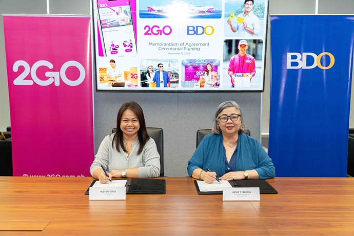 BDO, 2GO bring overseas Filipino families closer through exclusive discounts