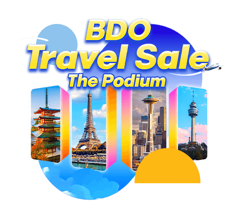 BDO Travel Sale at The Podium, Oct 3-5, 2025