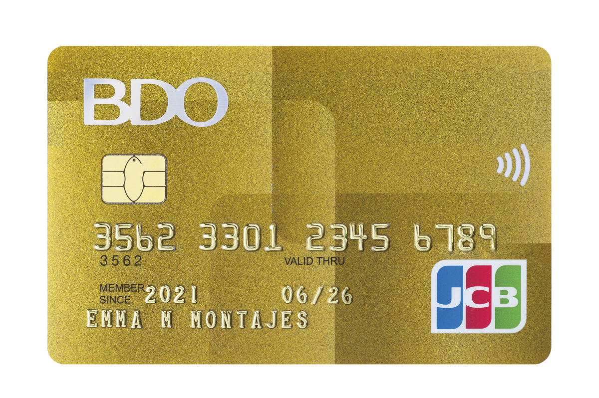 Apply for a credit card BDO Unibank, Inc.