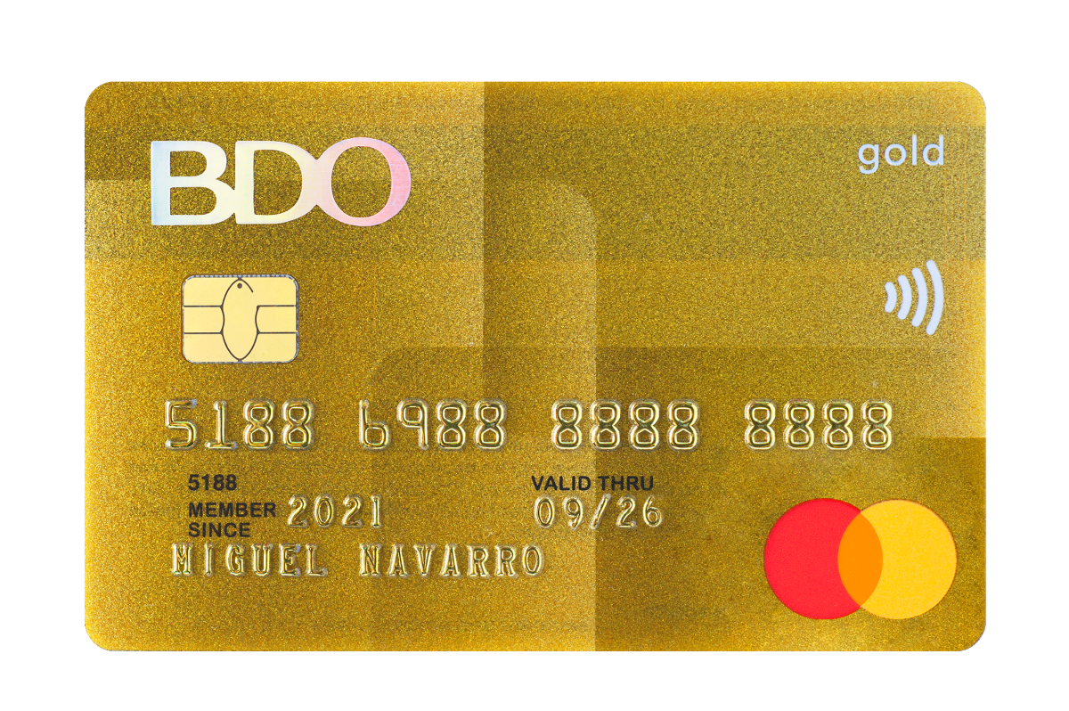 Apply For A Credit Card BDO Unibank Inc 