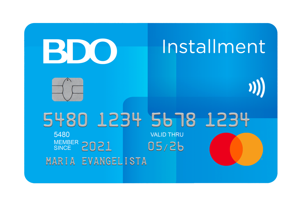 Apply For A Credit Card BDO Unibank Inc 