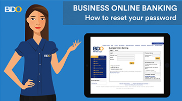How Do I Reset My Password In Bdo Business Online Banking? | Bdo Unibank, Inc.