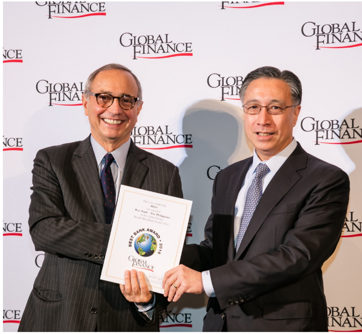 Bdo Gets Best Bank Award From Global Finance Bdo Unibank Inc