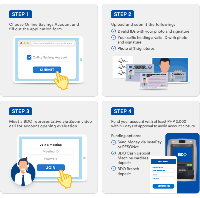 Saving with BDO BDO Unibank, Inc.
