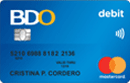 BDO Debit Card MasterCard