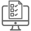 Transaction documents viewed on a computer