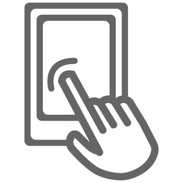 A symbol of buying things online
