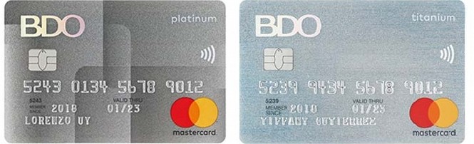bdo mastercard freebies